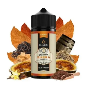 Bombo Platinum Tobaccos - Custard Supra Reserve 20/120ml