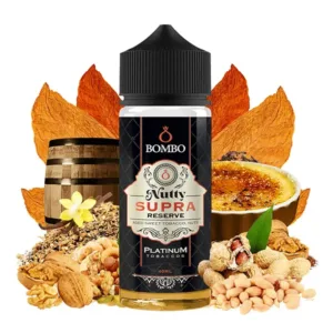 Bombo Platinum Tobaccos - Nutty Supra Reserve 20/120ml