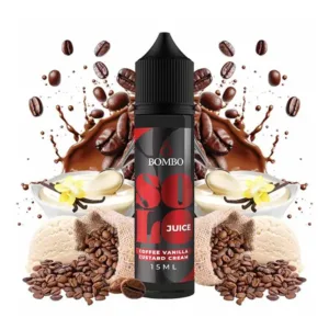 Bombo Solo -  Coffee Vanilla Custard Cream 15/60ml