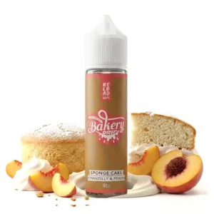 Bakery Drip - Sponge Cake Chantilly & Peach 15/60ml