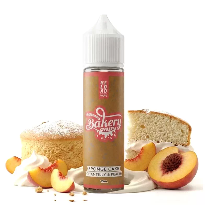 Bakery Drip - Sponge Cake Chantilly & Peach