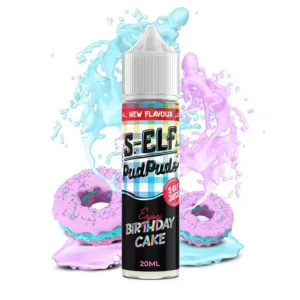 S-Elf Juice Pud Puds - Birthday Cake 20/60ml