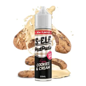 S-Elf Juice Pud Puds - Cookies & Cream 20/60ml