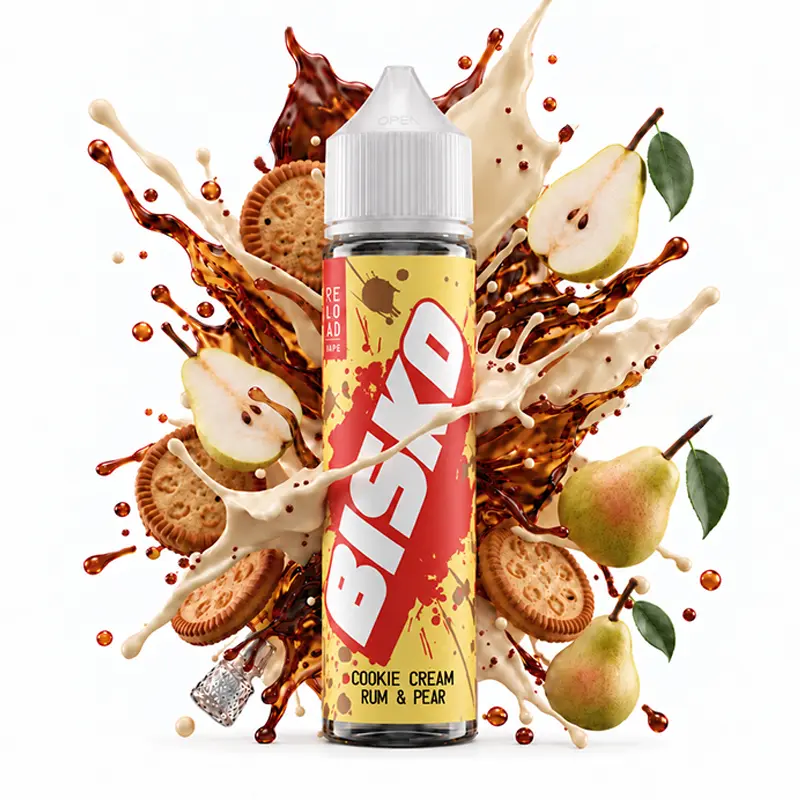 Bisko - Cookie Cream Rum & Pear 15_60ml