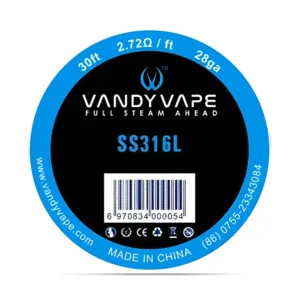 Vandy Vape - SS316 28AWG 30ft. Wire